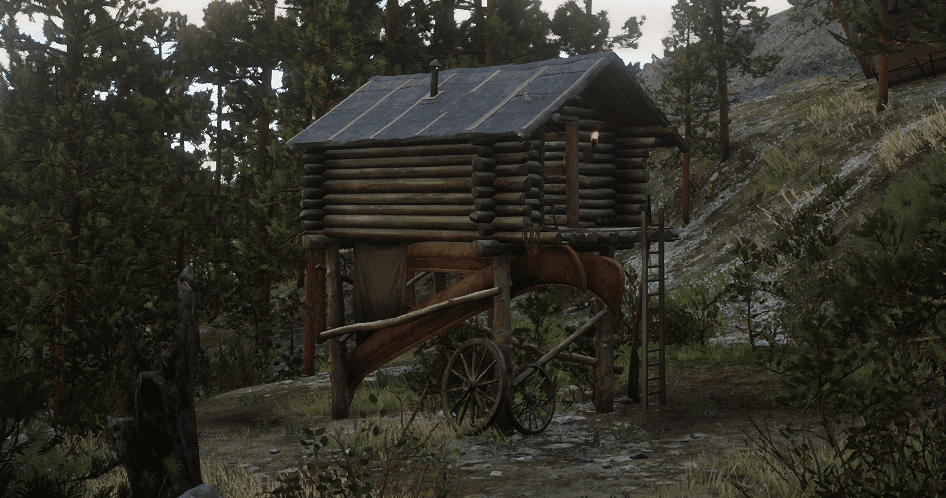 Wapiti Indian Rerv Hut
